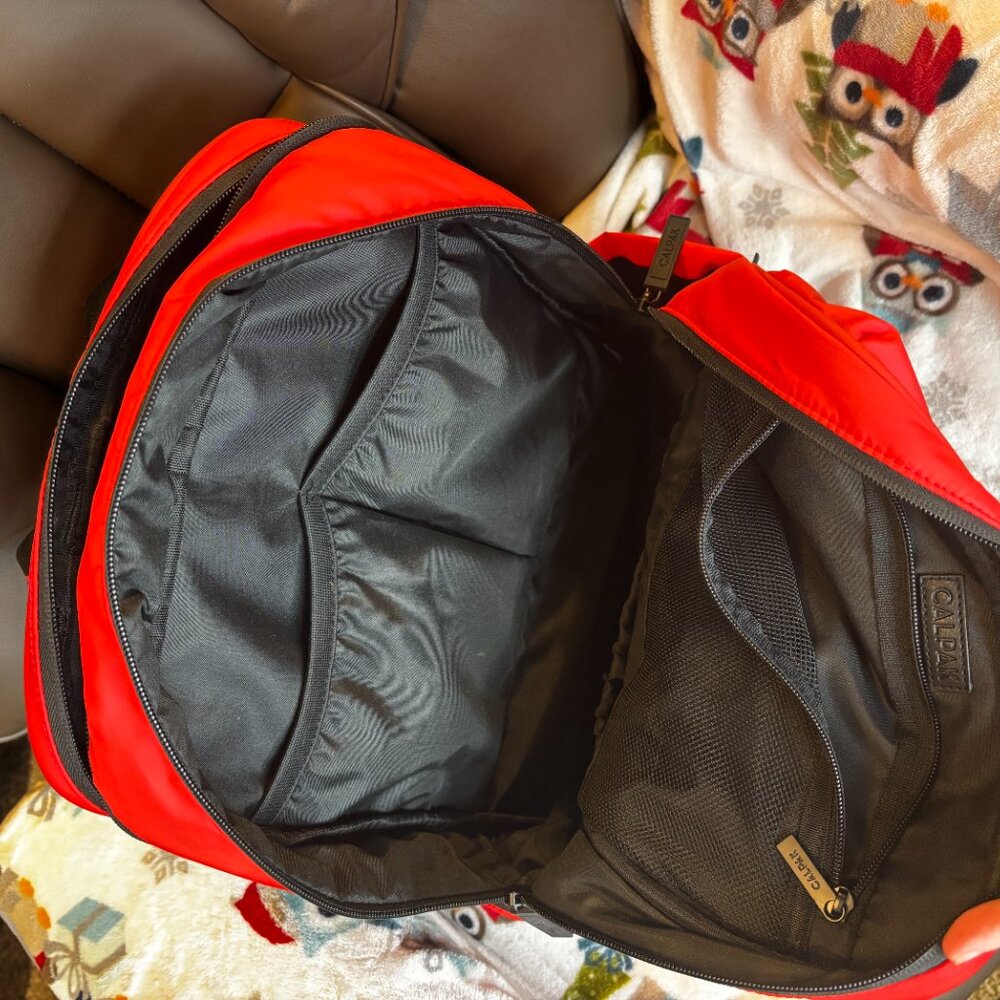 Calpak Luka Backpack in Rouge - Picture 6 of 6